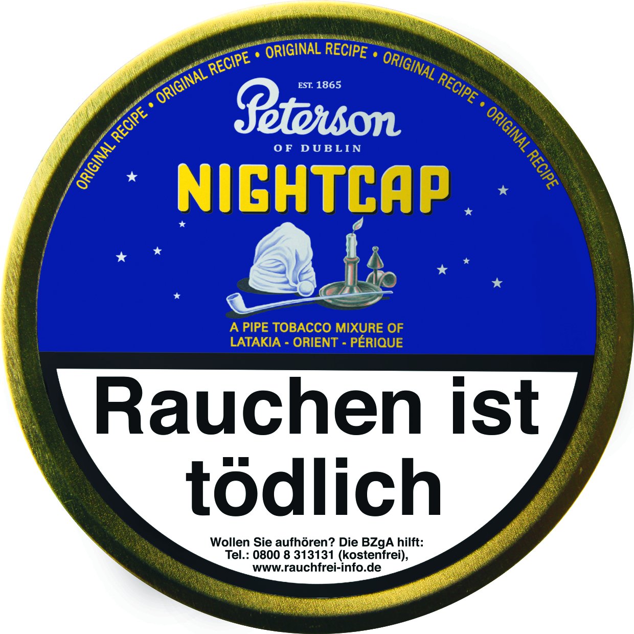 Peterson Pfeifentabak Peterson Nightcap 50g Dose