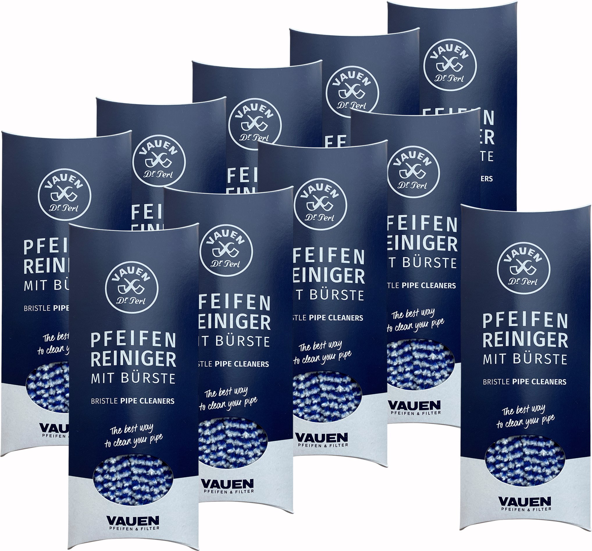Vauen Pfeifenreiniger 10er SPARPACKUNG - konisch aus Baumwolle (504 - mit rund 10% Preisvorteil)
