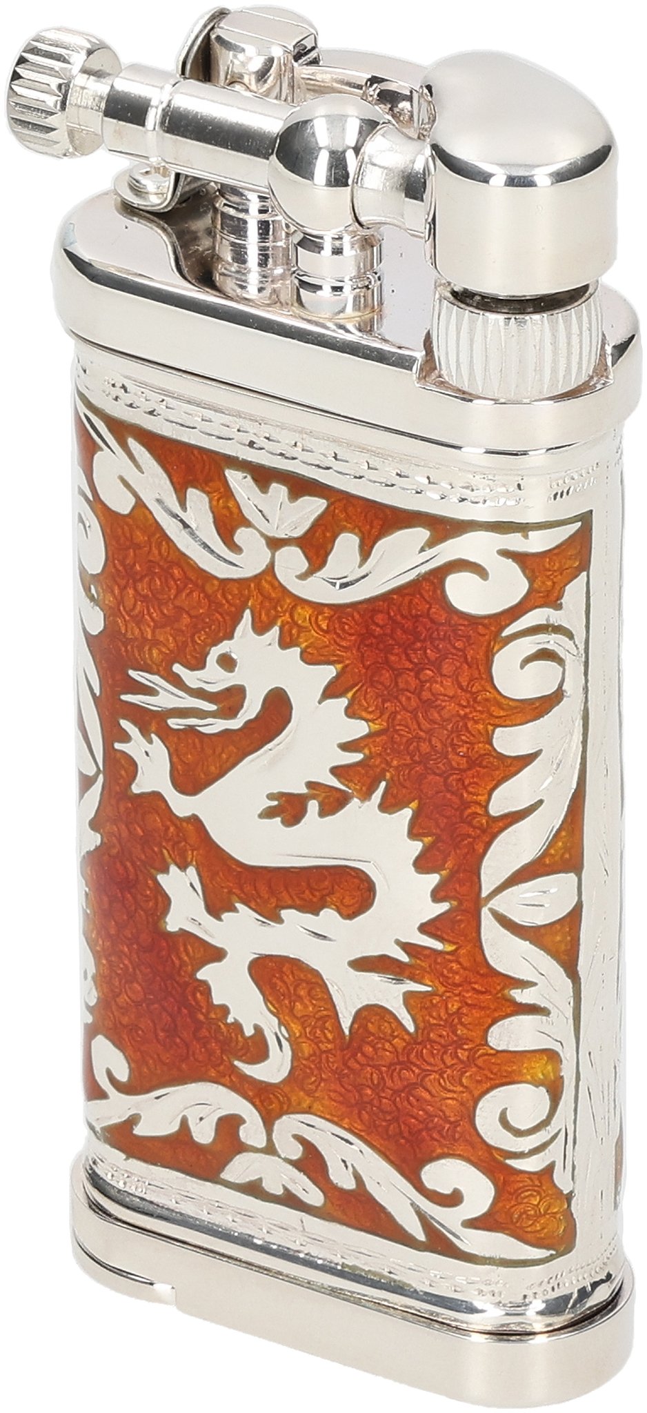 Doubleside Dragon Emaille rot 05