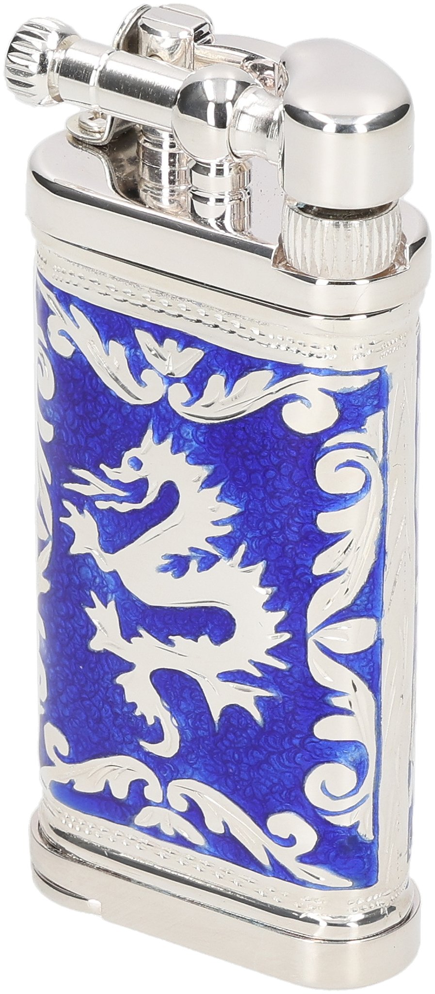 Doubleside Dragon Emaille royalblau 05