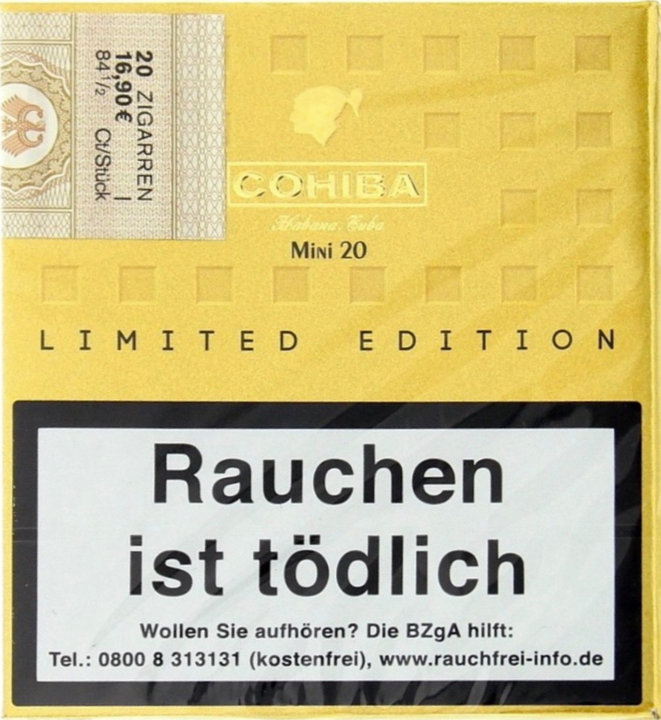 Cohiba Cigarillos MINI Limited Edition 2018