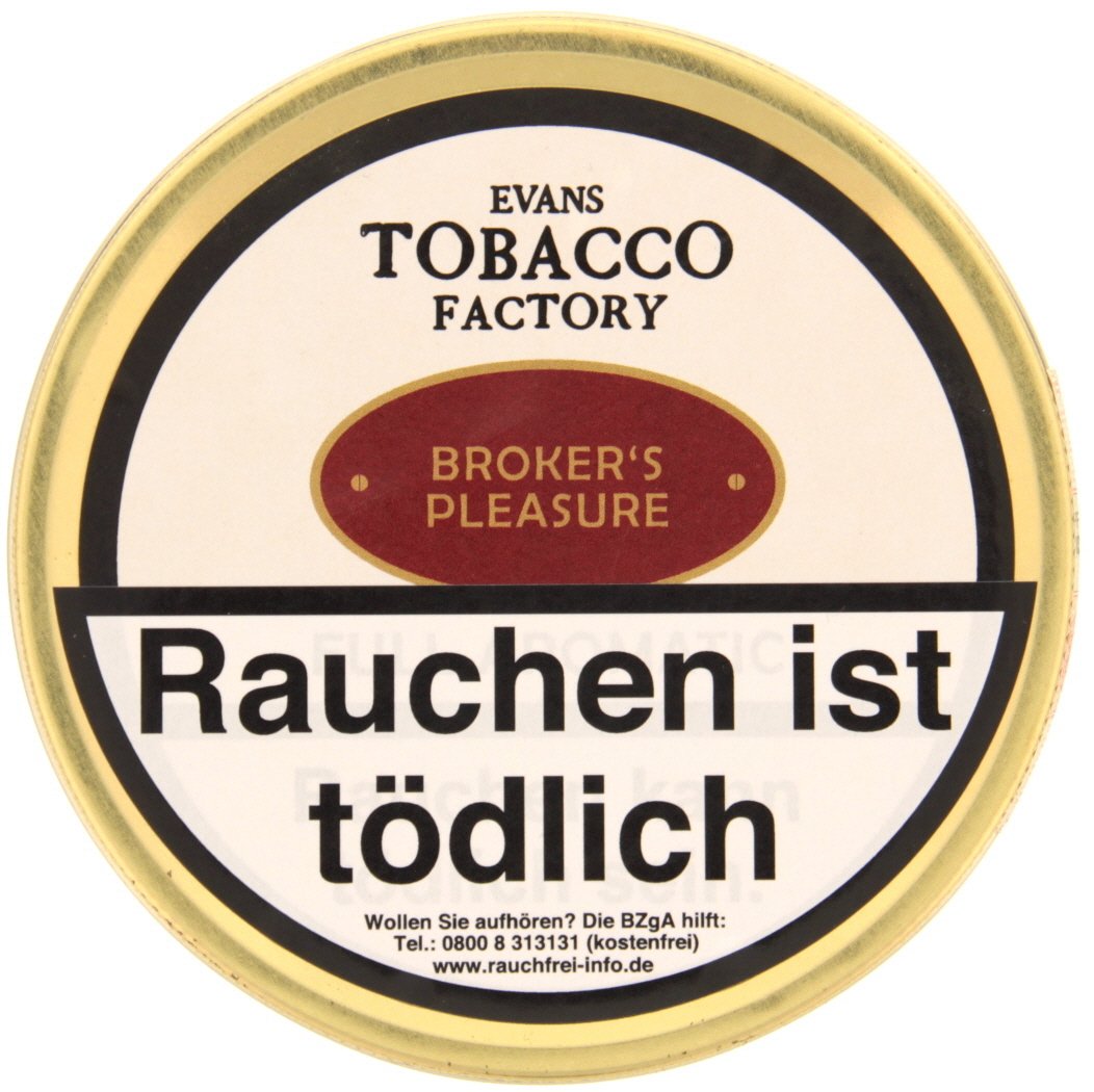 Tobacco Factory Danish Blend Broker´s Pleasure 100g (74581)