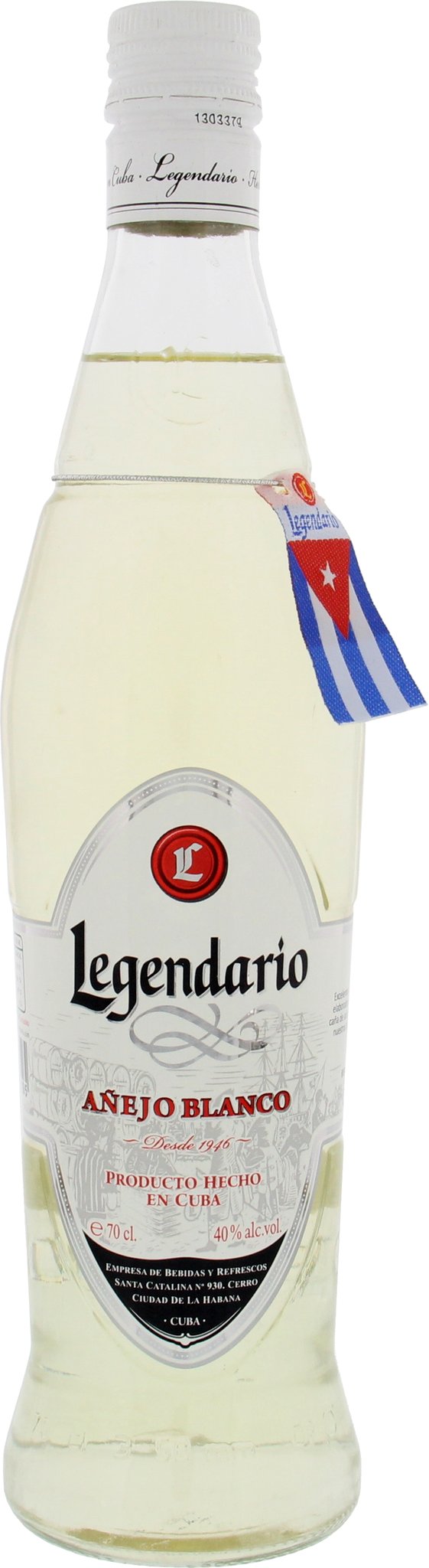 Ron Legendario Anejo Blanco (0,7 l / 40 % vol.) Flasche