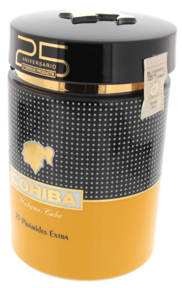 Habanos Jar (Porzellantopf) Cohiba Jar 25 Aniversario 5th Avenue 2015 Jar