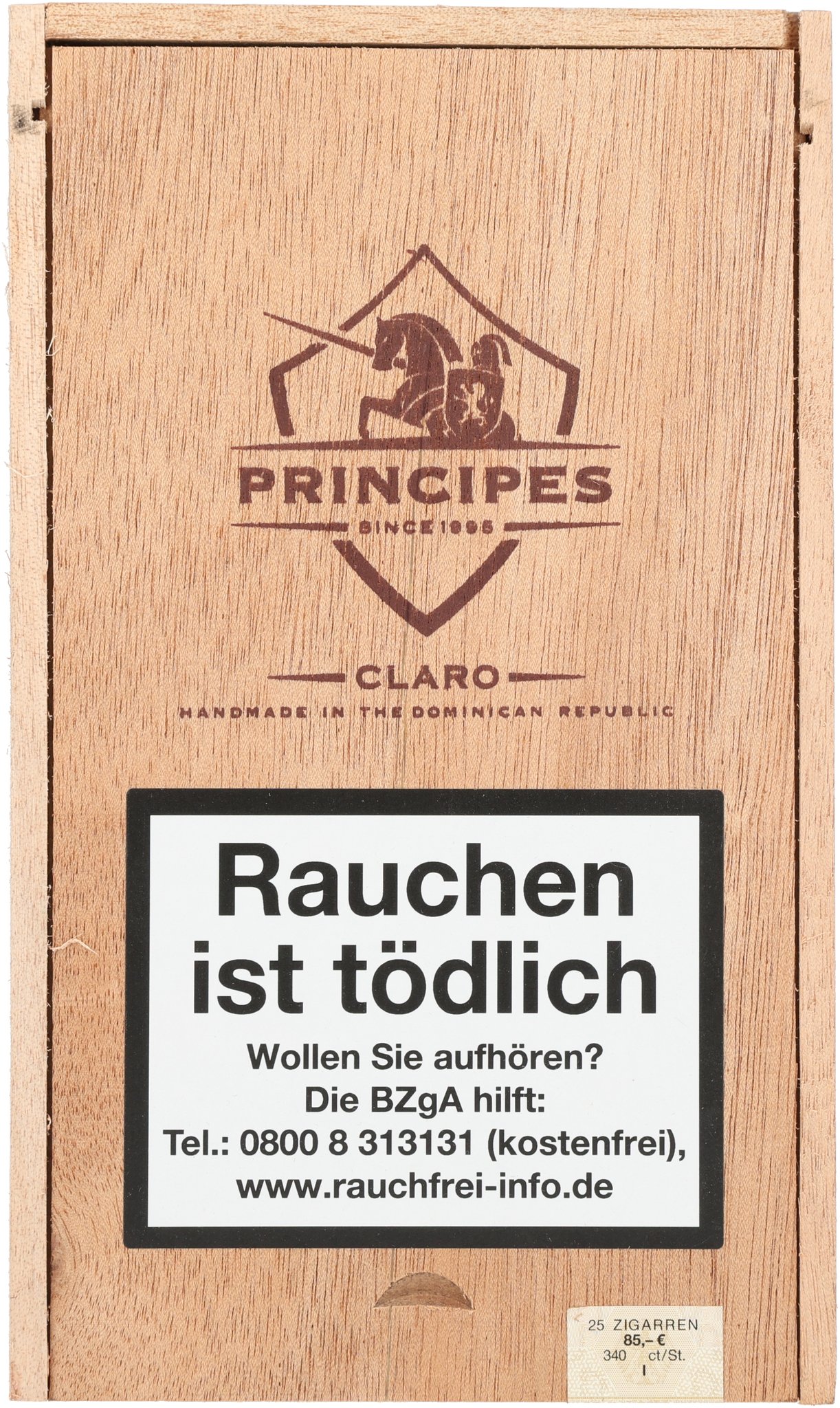 Principes Claro Churchill Kiste frontal