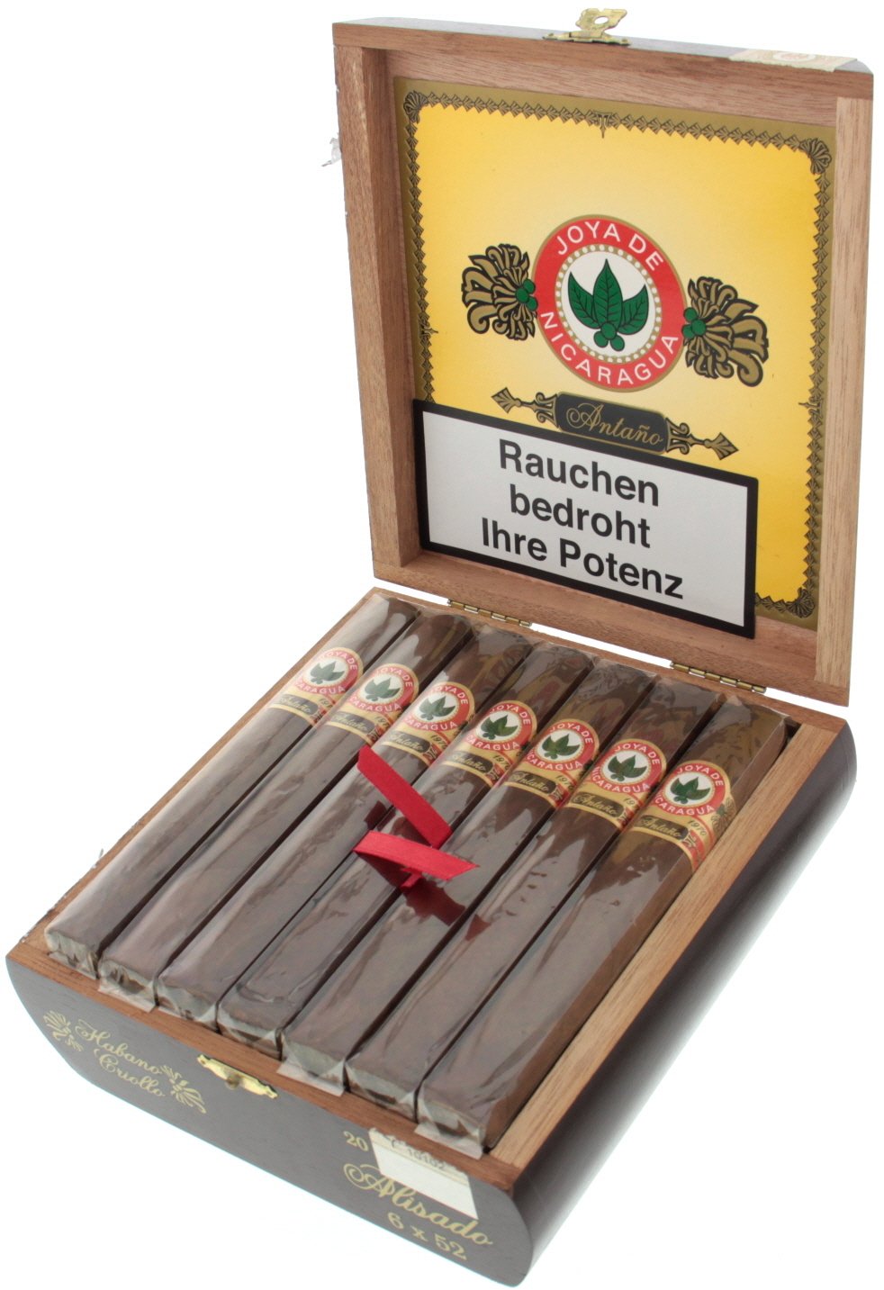 Joya de Nicaragua Antaño 1970 Alisado Kiste offen