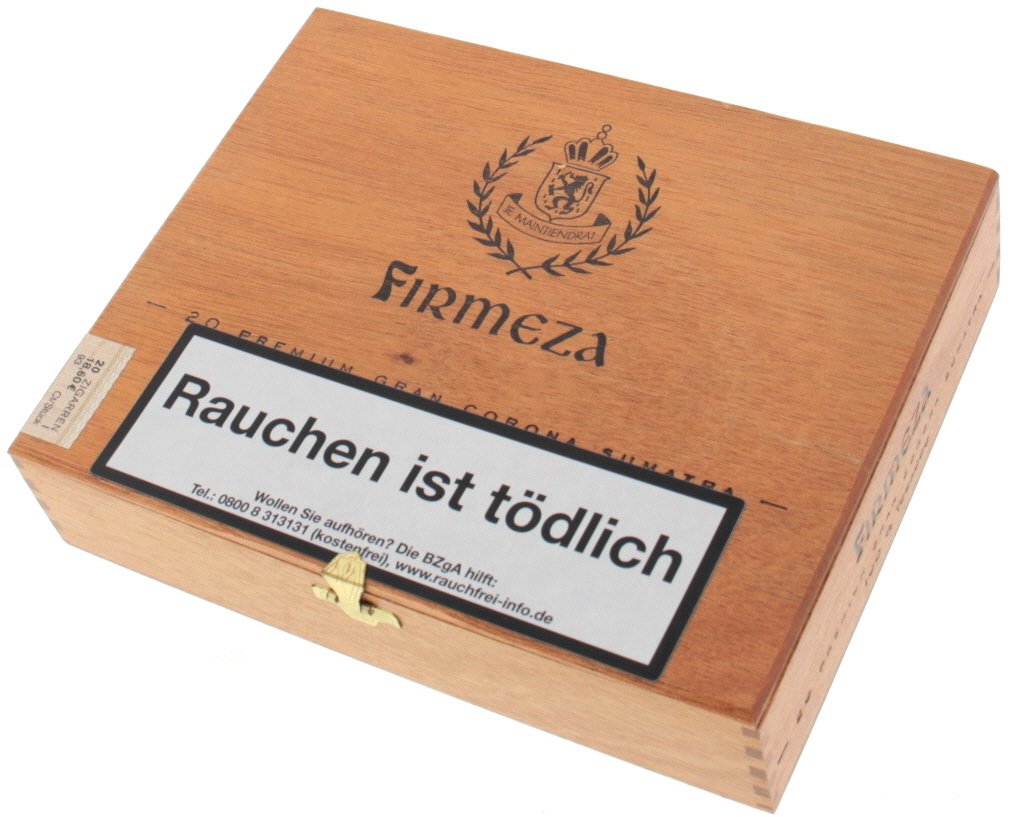 Firmeza Cigarillos 100% Tobacco Flandria Gran Corona Premium Sumatra (16051) 20er