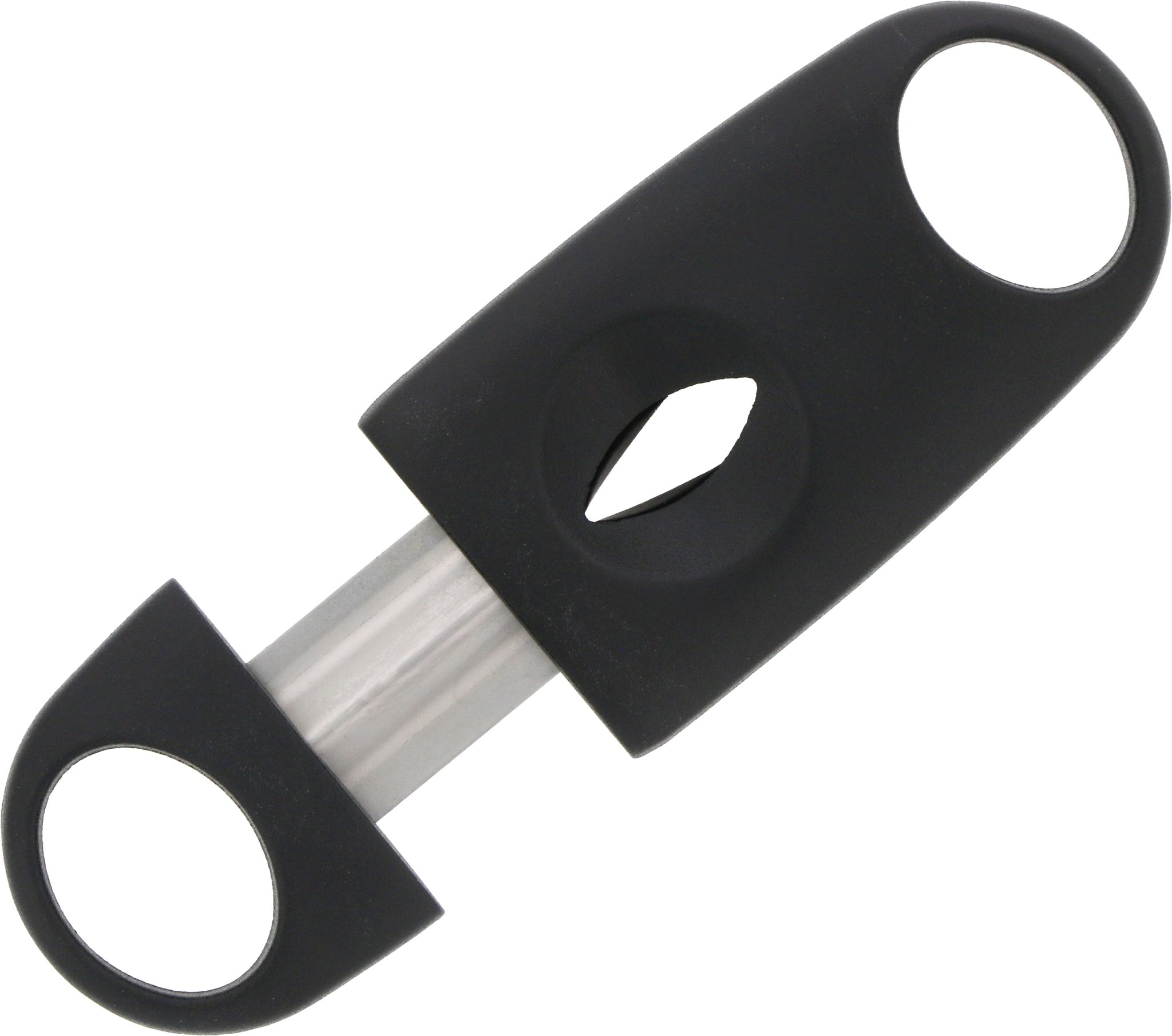 Xikar VX Metall V-Schnittcutter Schwarz (155BK) Rückseite offen