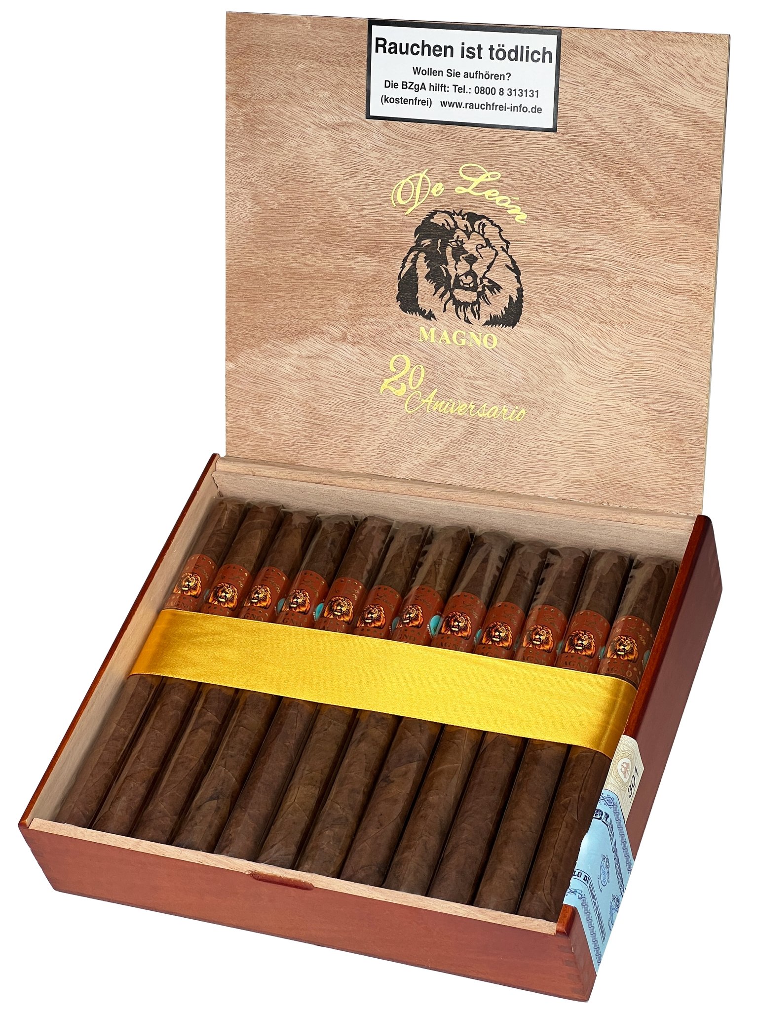 De Leon Zigarren Magno 20th Anniversary_Kiste_03