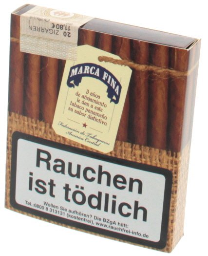 Marca Fina Panama Cigarillos Cigarillos 20er