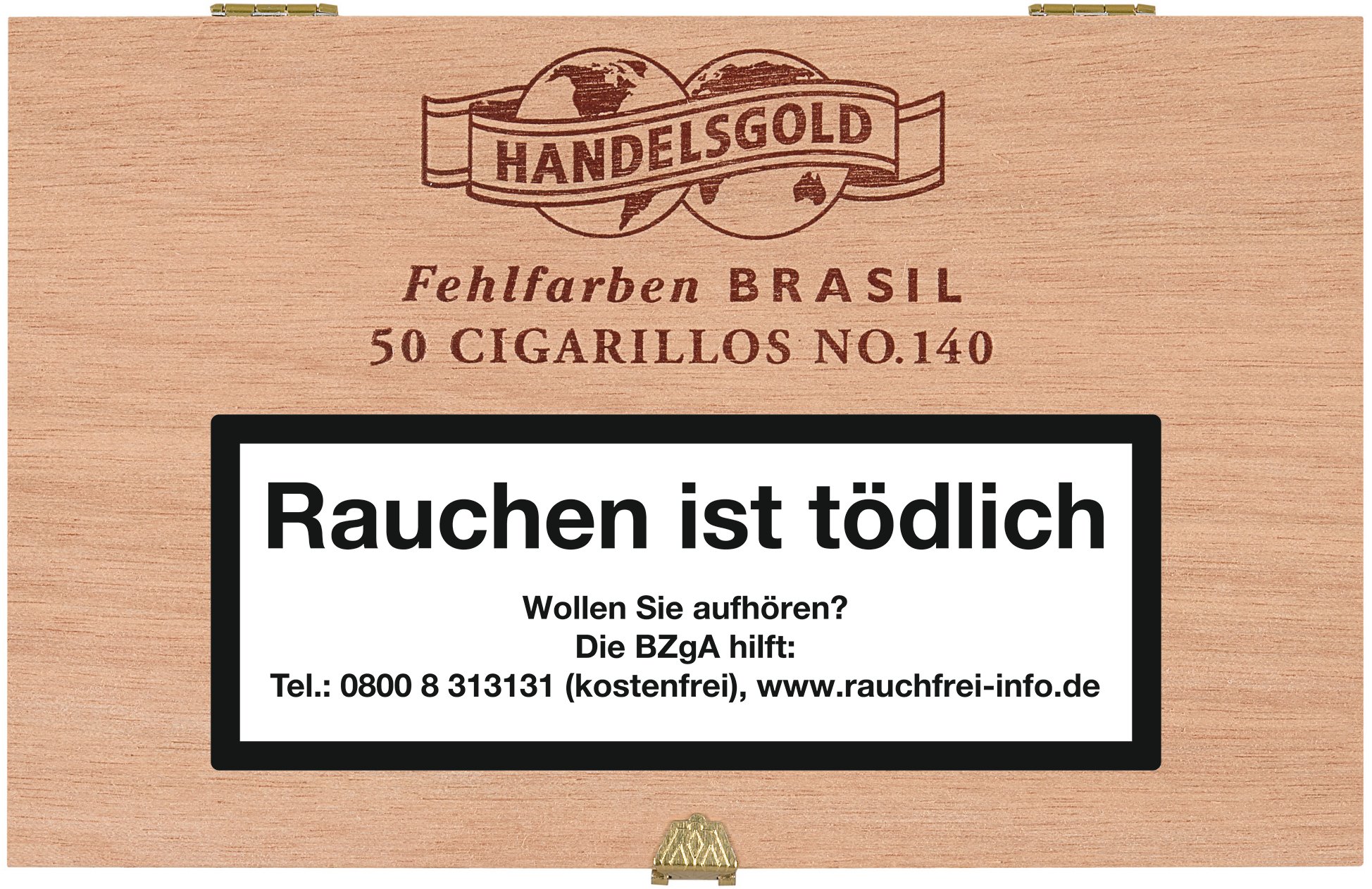 Handelsgold Fehlfarben No. 140 Brasil Cigarillos (50er Packung)