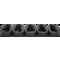 Martin Wess Pfeifenständer Black (201-5) Leder
