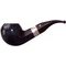 Peterson Sherlock Holmes Ebony SQUIRE - Fishtail