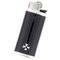 Sillems BiC Feuerzeughülle Emaille Mini Bic Hülle Schwarz (1345S) 