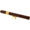 Classic Zigarrenbank goldfarben, metallic Detailbild