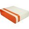Humidor weiß/orange Lack für 20 Zigarren (630)_01