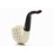 Rattray´s White Goddess (Meerschaum) Bent Carved Bild 3