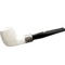Rattray´s White Goddess (Meerschaum) Billiard Smooth Silver