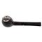 Classic Pfeifendeckel silber mit Feder 25mm (010377) Deteailbild