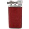 Pearl Pfeifenfeuerzeug Stanley Rindleder mit Eidechsenprägung rot (PE72980-20)