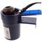 Cigar Bobken Autoaschenbecher blau Detailbild Pfeife