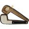 Altinay Meerschaum Pfeife glatt Billard (433004) Etui