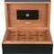 Zino Humidor Z 80 Schwarzeiche und mint (115917) offen