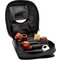 Guy Janot Pfeifentasche 11er schwarz (6035) offen