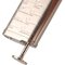 nickel satin antik  Stopfer