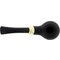 Anton Pipes Pfeifen P002 Black sandblast Maple (Ahorn) Draufsicht