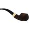 Anton Pipes Ahorn (Maple) Pfeifen P002 Brown sandblast Detailbild