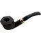 Anton Pipes Ahorn (Maple) Pfeifen Facet Bent Brown sandblast