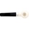 CPW Pipes Freehand Meerschaumpfeifen Bent Bulldog Nr. 46 rustiziert Draufsicht