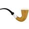 CPW Pipes Freehand Meerschaumpfeifen Calabash Mahogany Nr. 54 rustiziert Detailbild