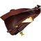 Passatore Pfeifentasche Body Bag Leder rotbraun (639961) Detailbild 2