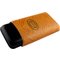 Partagas Zigarrenetui 3er orange schwarz Classic (6397850) liegend