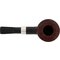 Holmer Knudsen Flake Pipes Pot schwarz (interne Nr. 4) Draufsicht