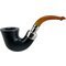 Peterson Amber Spigot schwarz ohne Acrylmundstück (interne Nr. 34)
