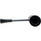 Nording Compass Modell 6 Glatt Schwarz Draufsicht