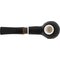 Giordano Meerschaum Primavera sandgestrahlt schwarz Modell 14907 Detailbild 3