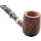Rattray's Bamboo Pfeifen Billiard Sandblast Brown B-Ware (16854)