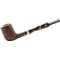 Rattray's Bamboo Pfeifen Billiard Sandblast Brown B-Ware (16854)