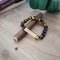 Les Fines Lames Punch Bracelets Solo Brass Tiger Größe S Detailbild 3