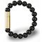 Les Fines Lames Punch Bracelets Solo Brass Onyx Größe L