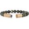 Les Fines Lames Punch Bracelets Solo Brass Onyx Größe L Verschluss