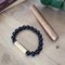 Les Fines Lames Punch Bracelets Solo Brass Onyx Größe S Detailbild