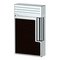 S.T. Dupont Ligne 2 Palladium mit Leder braun (016850)