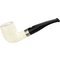 Barling Ivory (Meerschaum) Bent rustic 1812 (15299)
