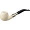 Barling Ivory (Meerschaum) Spigot Bent rustic (15303) Modell 2