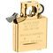 Zippo Einsätze Pfeifeneinsatz Benzin gold poliert (010456) Detailbild